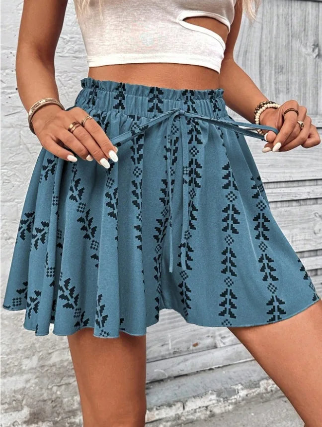 Pantalones cortos acampanados Abigail Boho
