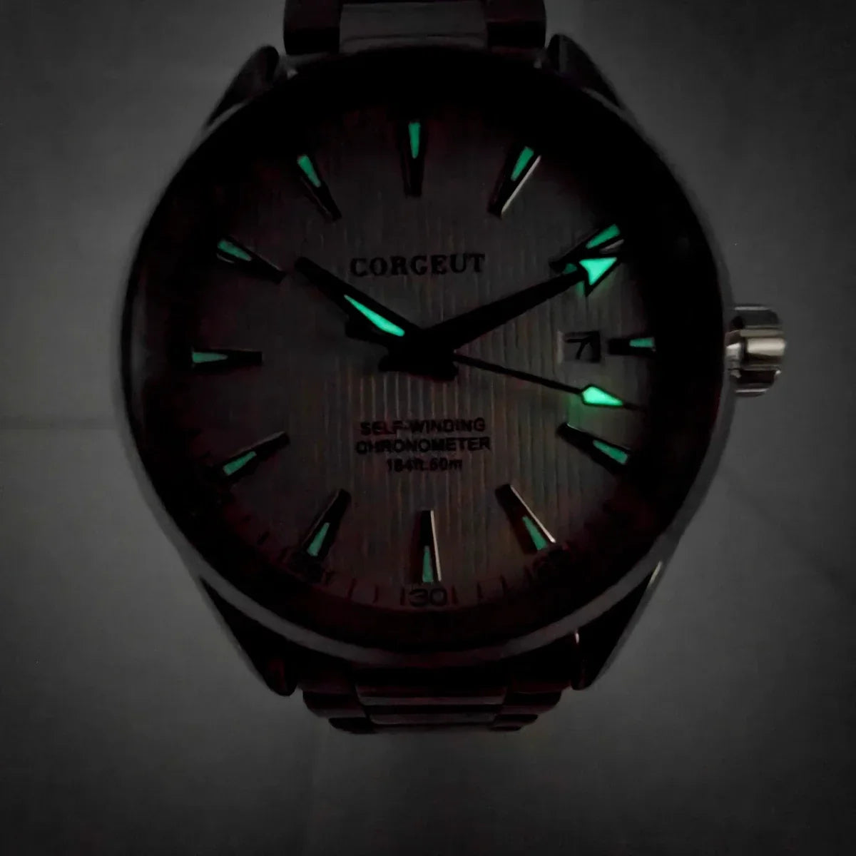 Reloj de lujo automático y resistente al agua