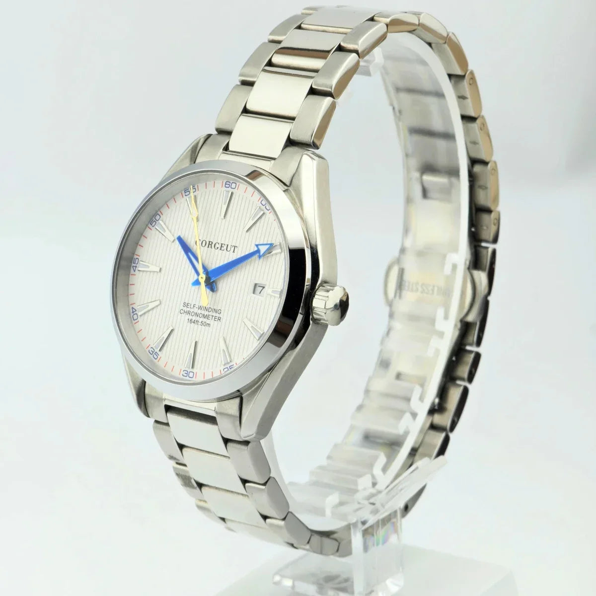 Reloj de lujo automático y resistente al agua